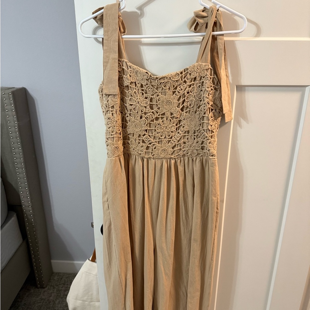Elegant Linen Jumpsuit